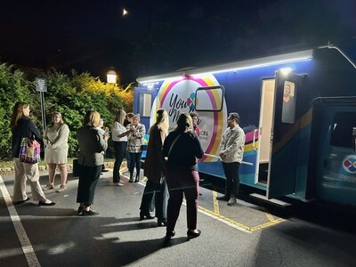 Princeton students stand outside the Options for Her state-of-the-art mobile medical clinic, complete with a women’s exam room and ultrasound. Princeton students stand outside the Options for Her state-of-the-art mobile medical clinic, complete with a women’s exam room and ultrasound.